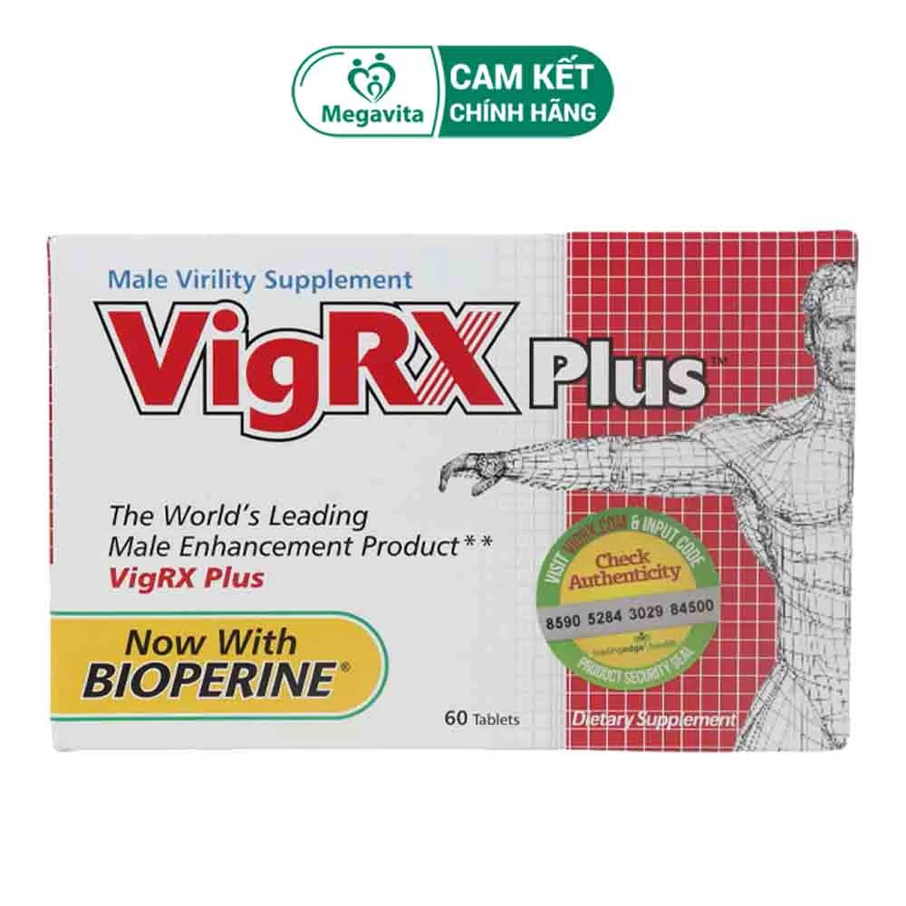 Viên Uống Tăng Cường Sinh Lý Nam Vigrx Plus 60 Viên Của Mỹ
