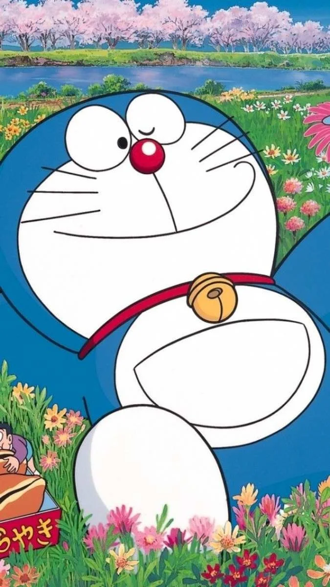 Hình nền hoạt hình cute độ phân giải cao gợi nhớ tuổi thơ và mang lại cảm giác vui vẻ, gần gũi