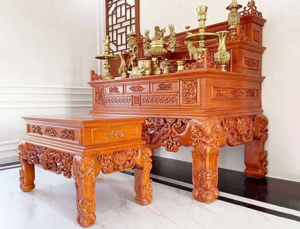 Mẫu bàn thờ đẹp hiện đại - Phúc Tiến An