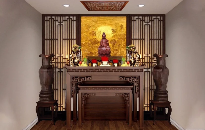200+ Mẫu bàn thờ thiết kế đẹp nhất không thể bỏ qua - Chuẩn phong thủy