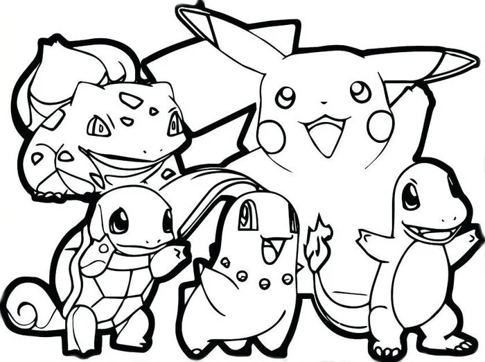 Tranh tô màu Pokemon (2)