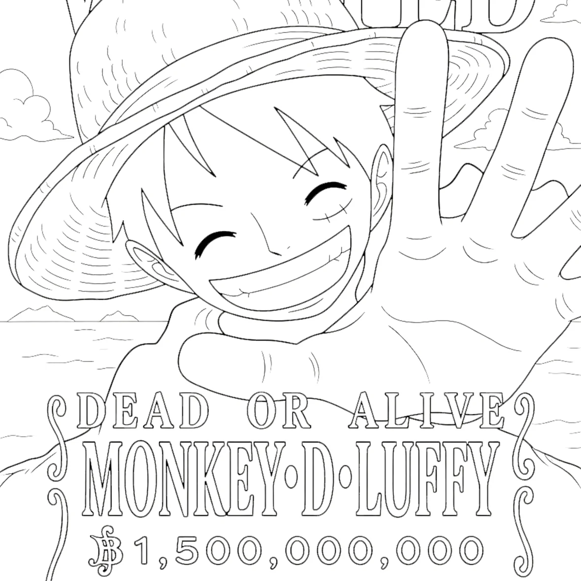 53 Tranh Tô Màu One Piece: Khám Phá Đại Hải Trình Kỳ Thú