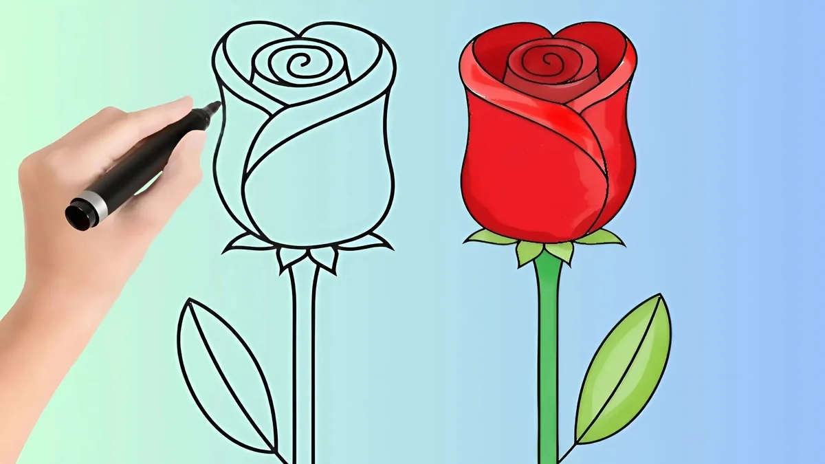 Cách vẽ hoa đẹp: 10+ mẫu ý tưởng vẽ đơn giản