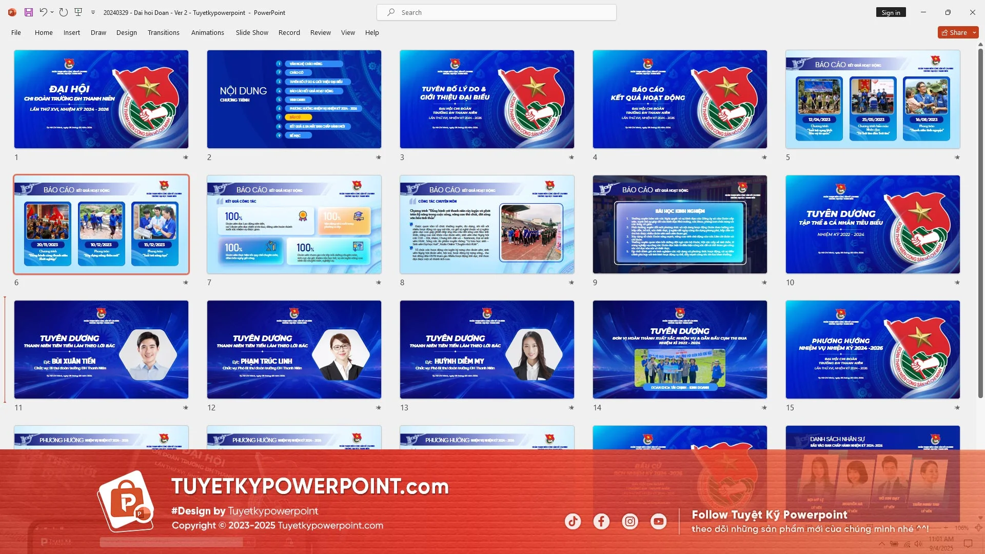 Slide nền powerpoint đẹp sắc xanh hiện đại và chuyên nghiệp