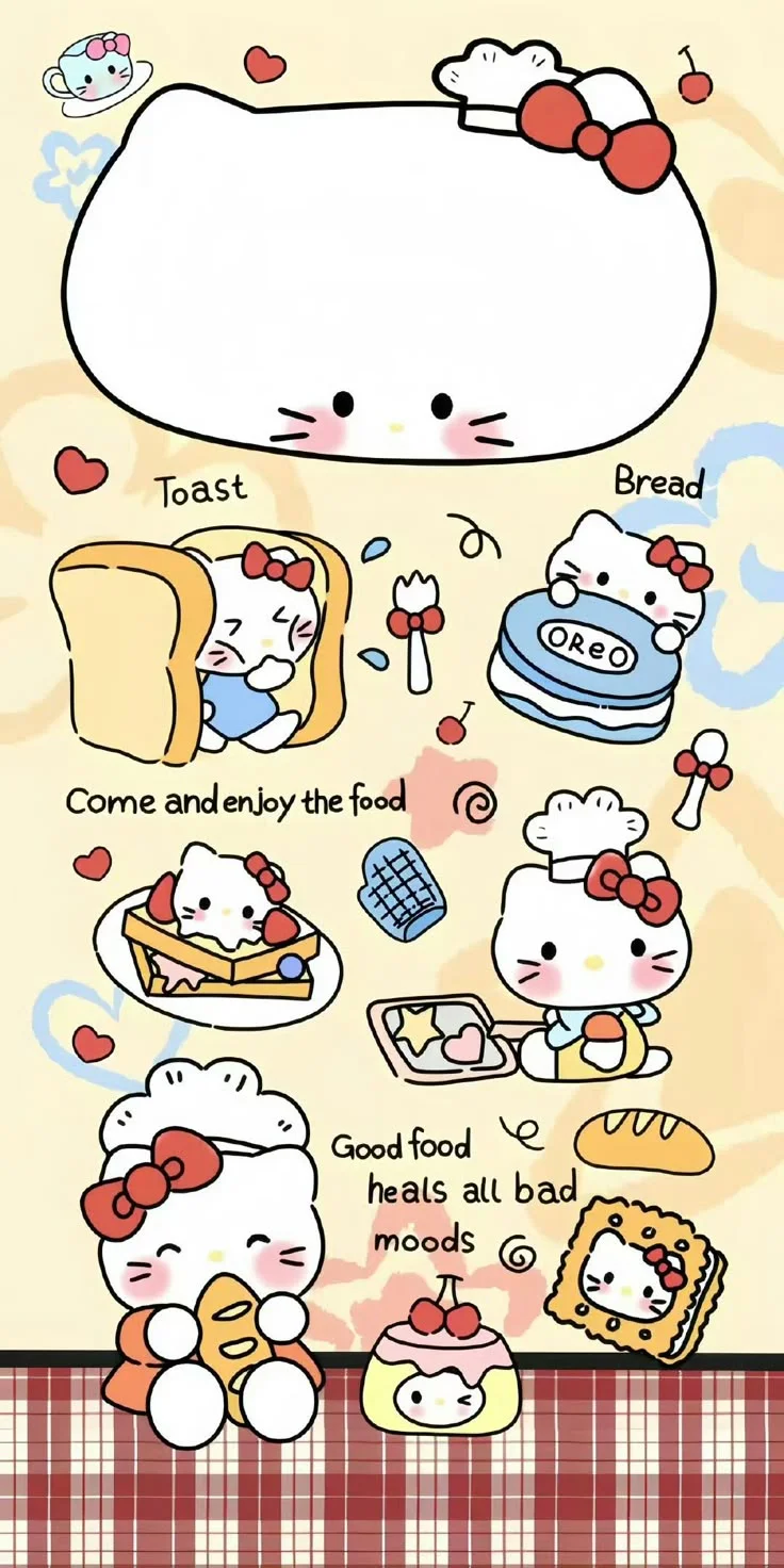 Hình nền iphone dễ thương | Ảnh messenger hello kitty, Ảnh nền hello kitty cute, Hình