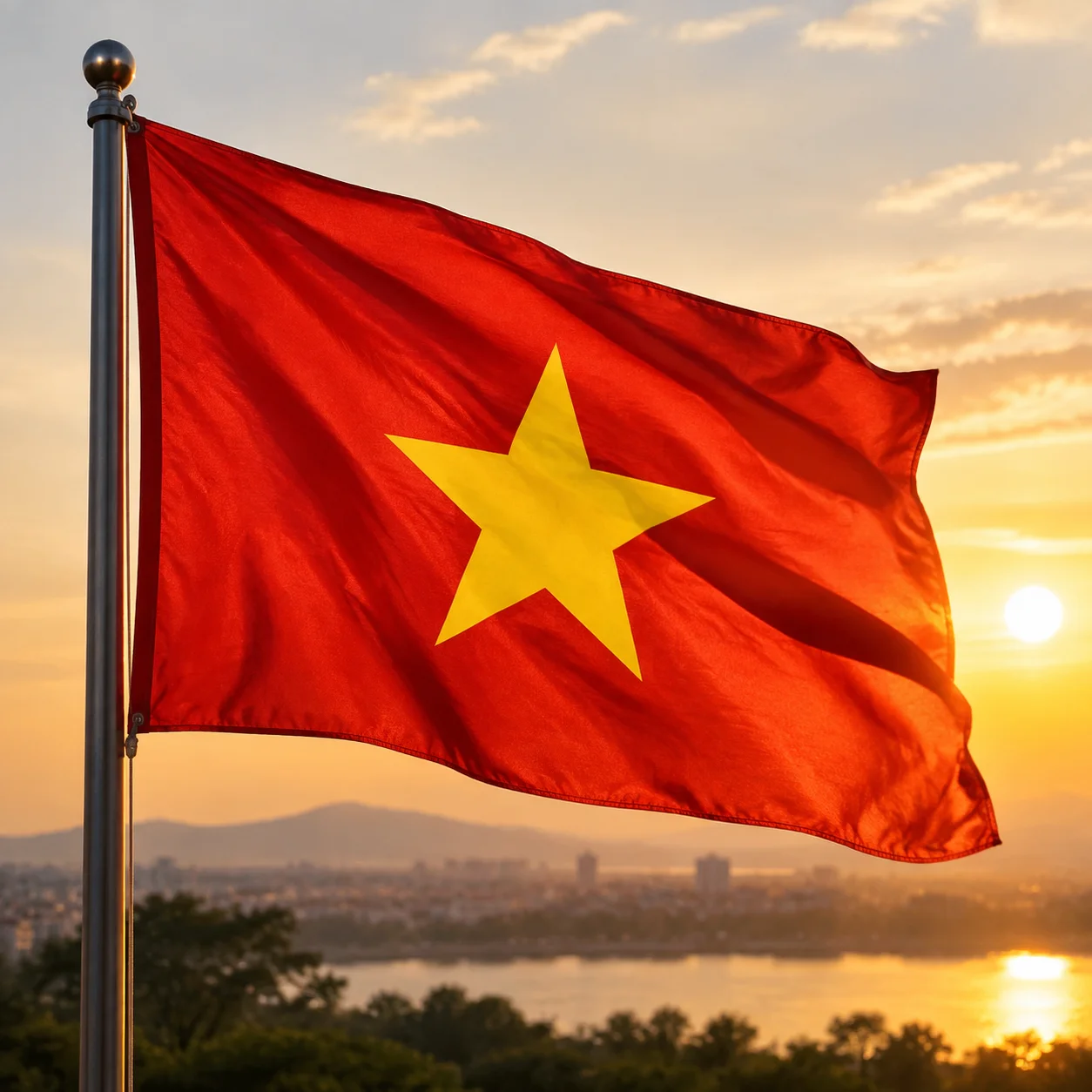 Hình 28 trong bộ sưu tập ảnh lá cờ việt nam